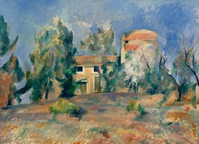 Bellevue Pigeon House by Paul Cézanne